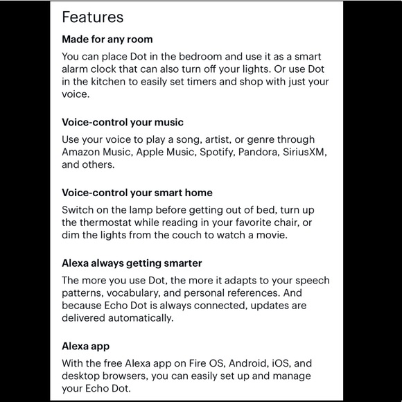 NIB AMAZON ECHO DOT - Picture 7 of 7